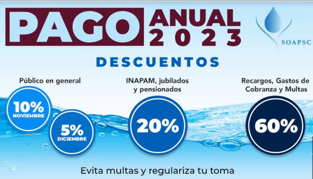 ANUNCIA RODRIGO ARREDONDO GOBIERNO CAMPAÑA DE DESCUENTOS PARA EL PAGO