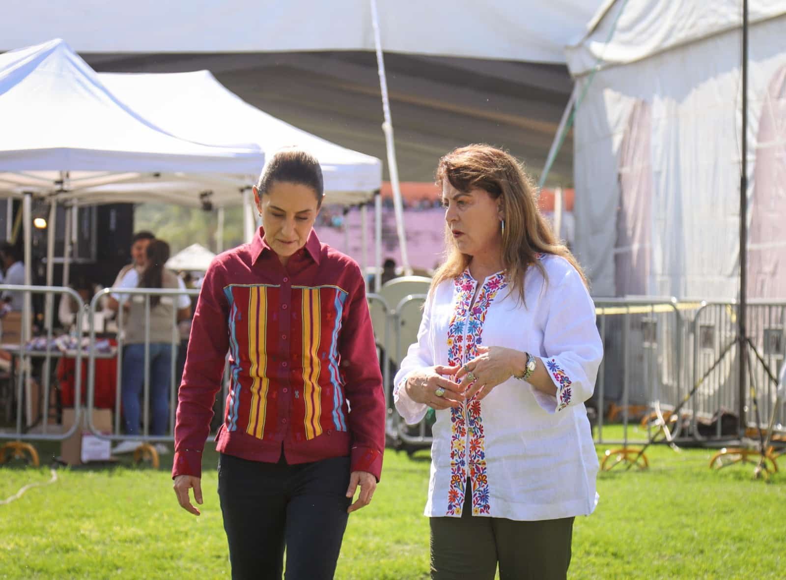 CLAUDIA SHEINBAUM Y MARGARITA GONZÁLEZ SARAVIA VAN DE LA MANO PARA CONCRETAR LA TRANSFORMACIÓN DE MORELOS.